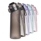 0 Sugar 0 Calorie Scented Water Bottle Matte Blue 7 Rings