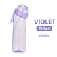 0 Sugar 0 Calorie Scented Water Bottle Purple