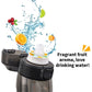 0 Sugar 0 Calorie Scented Water Bottle Transparent black 7 rings