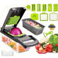 14-in-1 Vegetable Chopper (3 Blades+Spoon-shaped Tool)