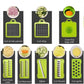 16-in-1 Vegetable Chopper (11 Blades+Spoon-shaped Tool)