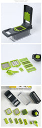 16-in-1 Vegetable Chopper (11 Blades+Square Tool)