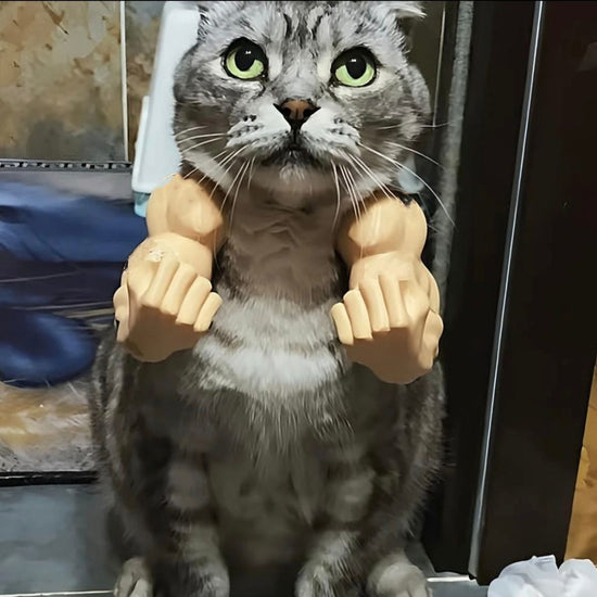 3D printed Hulk Cat Arm Skin Tone