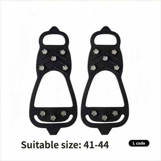 8-toothed crampon anti-slip shoe covers-Size41to44