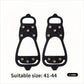 8-toothed crampon anti-slip shoe covers-Size41to44