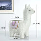 Alpaca Red Ceramic Planter