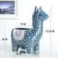 Alpaca Red Ceramic Planter