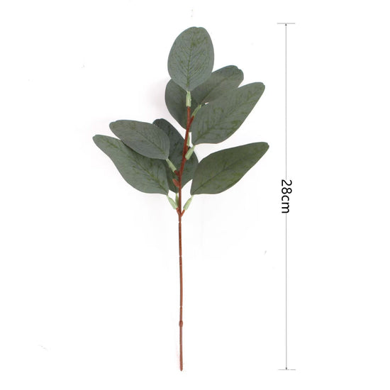 Artificial-flower-8-leaf-long-pointed-leaf-1stem-28cm