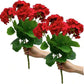 Artificial Flowers Rose Red