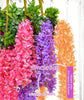 ArtificialLilacWisteriaFlowers-BrightRed-110CM-12-StemPack