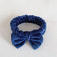 Autumn/Winter Plush Bow Headband Black