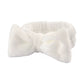 Autumn/Winter Plush Bow Headband Pink