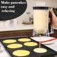 Handheld cake batter separator-Black