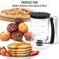 Handheld cake batter separator-Purple