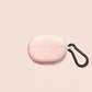 Beige headphone cover + hook AirPods 3