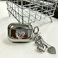 Black Framed Heart Plated Case + 3 Heart Pendants AirPods Pro