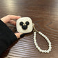 Black headphone cover + hook AirPods 3