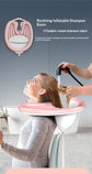 BlackHairWashingBasin+LargeShowerCap+DrainBasket
