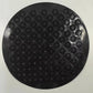 Black Round Non-Slip Massage Bath Mat 55×55cm