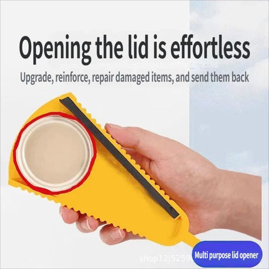 Multi-functional bottle cap opener