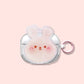 Bow Pattern + Round Ring Apple AirpodsPro 2