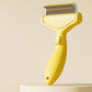 Cat hair comb-Yellow