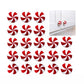 Christmas decorations-Candy door handle 14cm pair