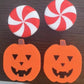 Christmas decorations-Candy door handle 14cm pair
