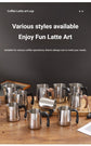 StainlessSteelCoffeeLatteArtCup600ml-ModelB