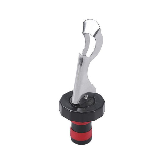 StainlessSteelWineOpenerandCorkscrew-Redandblack