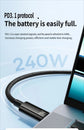 Data cable CtoC 240w 1m-Black