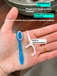 Disposable 3-in-1 Soft Toothbrush with Burst Bead