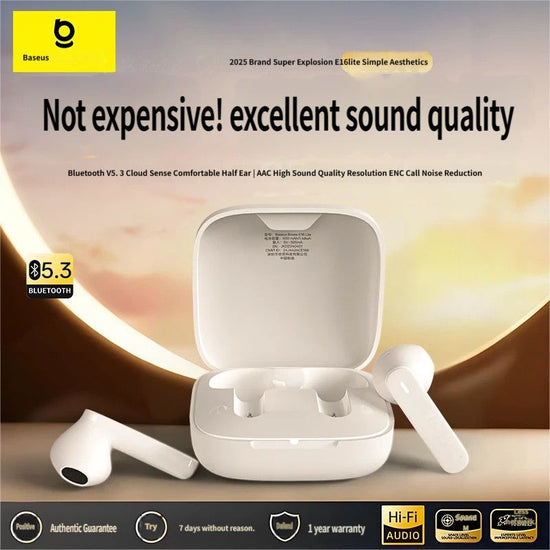 E16 Bluetooth headset-Black