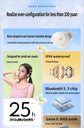 E18 Bluetooth headset-Purple
