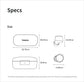 E18 Bluetooth headset-White