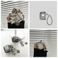 Electroplated 3D Heart + Bracelet Apple AirPods 1/2