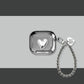 Electroplated 3D Heart + Bracelet Apple AirPods 3