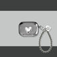Electroplated 3D Heart + Bracelet Apple AirPods Pro