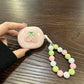 Electroplated Heart [Black Shell] + Smiling Face Bracelet AirPods Pro 2