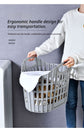 Fold the dirty clothes basket-large white