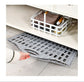 Fold the dirty clothes basket-small gray