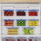 FoodStorageContainerSetofFour-Small,Medium,Large,ExtraLarge