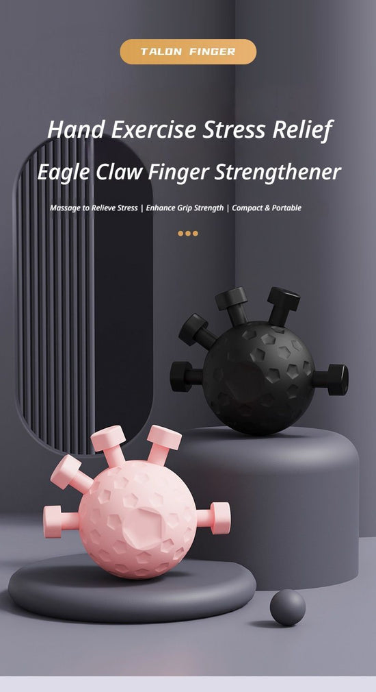 Five-finger strength tester-Pink45kg