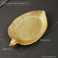 2317F-2501-Gold--VeinedLeaf25cm