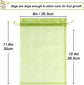 Insect-proofmeshbags,gold,20-pack