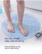 Green Round Non-Slip Massage Bath Mat 55×55cm
