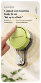 green Suction cup hook