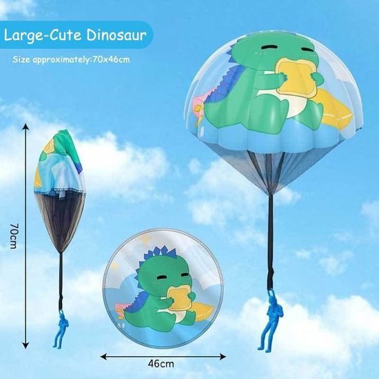 Hand-LaunchParachute-NewDinosaurDesign