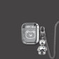 HAPPY Bear AirPods 1 2 Case+Keyring+Necklace
