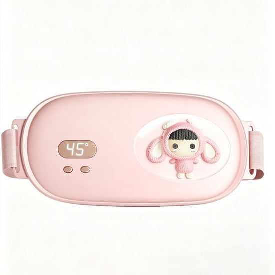 Heated Period Relief Waist Belt Pink Cute Baby